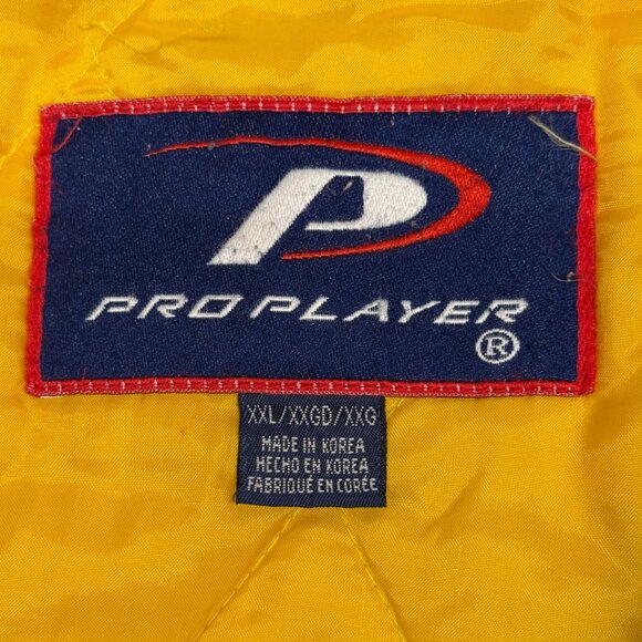 ✅Mens XXL VTG ProPlayer Green Bay Packers Full Zip Quilt Lined Bomber Jacket - Picture 3 of 12
